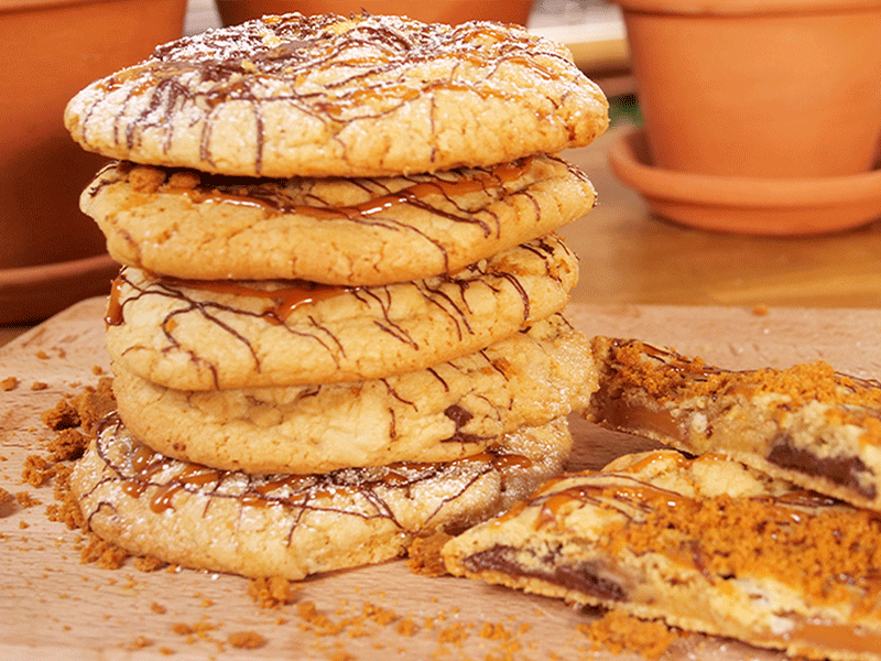 Caramel cookies